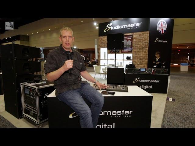 Studiomaster outlines installation products, focus on new digilive mixers
