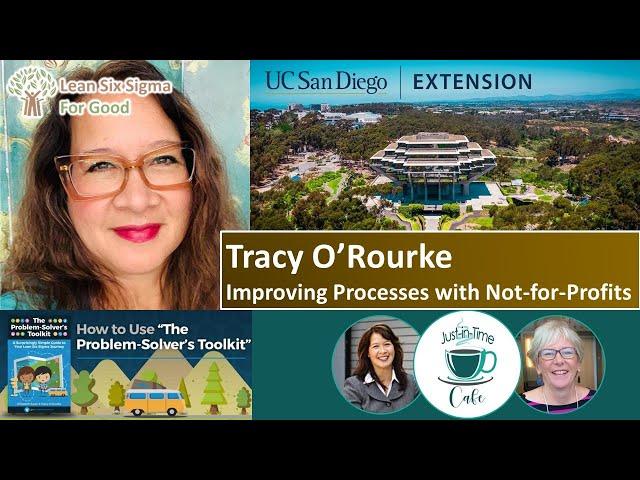 Process Improvement in Nonprofits, Government and Education with Tracy O'Rourke - LSS4G Podcast