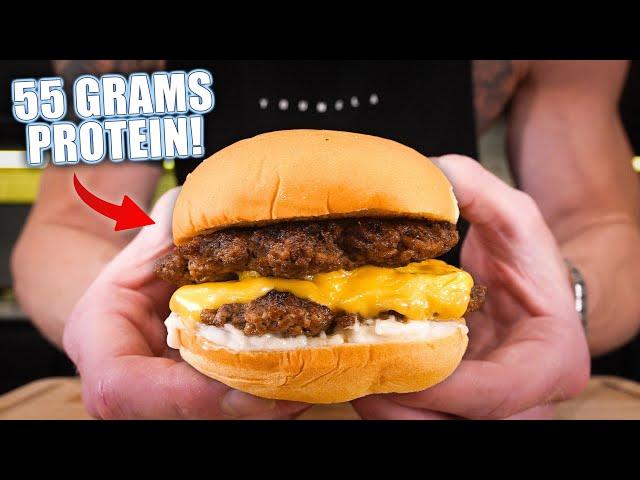 Healthy Cheeseburgers Are The PERFECT Diet Food (High Protein/Weight Loss)