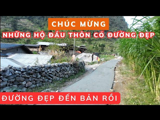 Huyền Thoại Sá Lủng _ Team CHAO VLOG - Những Hộ Đầu Thôn Đã Có Đường Đẹp - Chá Vùng Cao