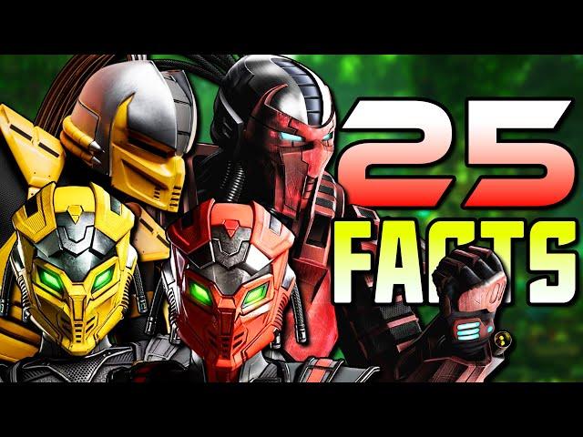 25 Facts About Cyrax & Sektor From Mortal Kombat That You Probably Didn't Know! | MK 1 Khaos Reigns