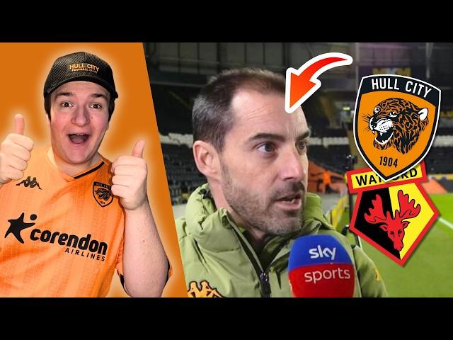 Ruben Selles SNAPS 6 Game Losing Streak In FIRST Game! Hull City VS Watford REACTION