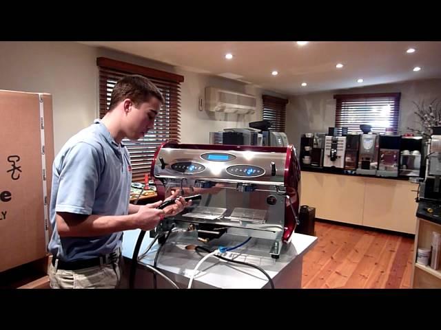 Initial Set Up Of Carimali Kicco Traditional coffee Machine