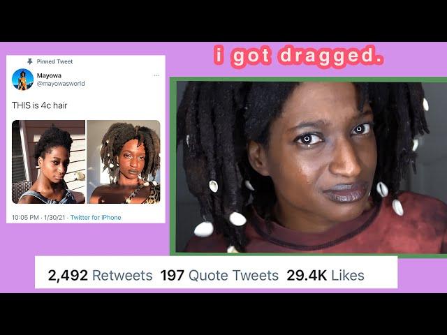 I Went Viral & the Natural Hair Community Dragged Me  :(