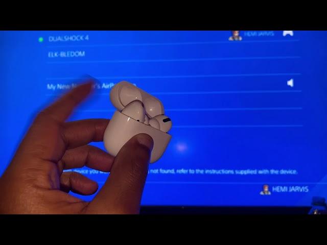 How To Connect Airpods To PS4