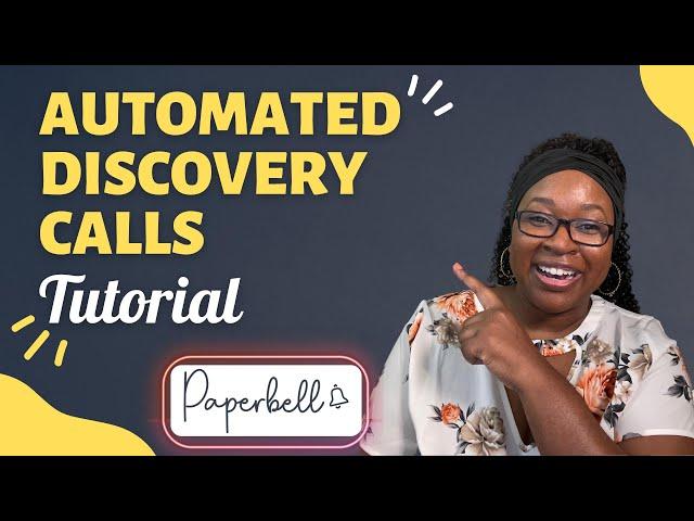 How To Use Paperbell To Schedule Discovery Calls & Coaching Sessions | Paperbell Tutorial