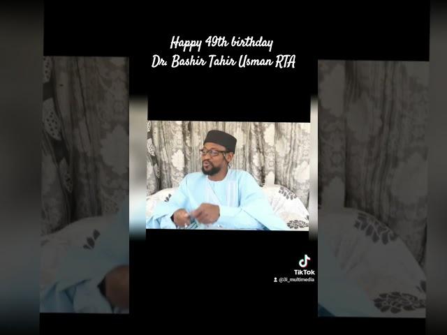 Happy 49th birthday Sheikh Bashir Tahir Usman RTA #Islam #Muslim #Palestine