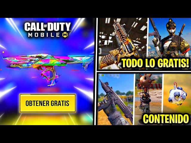 CORRE!! ACTIVISION REGALA MÍTICA Y LEGENDARIA GRATIS EN COD MOBILE - CONTENIDO COMPLETO TEMPORADA 10