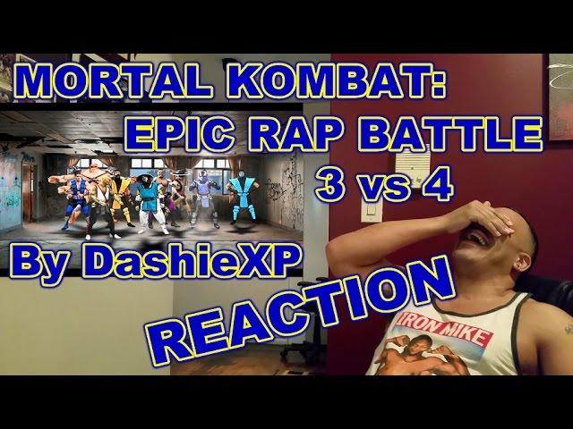 Mortal Kombat Epic Rap Battle 3 vs 4 Reaction