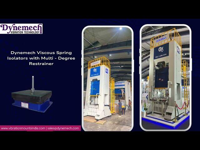 Maximizing Efficiency: How Dynemech Anti-Vibration Mounts Revolutionize Power Press Operations