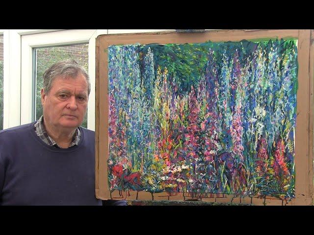 Bridlington Art Society -  An English Garden - Demonstration