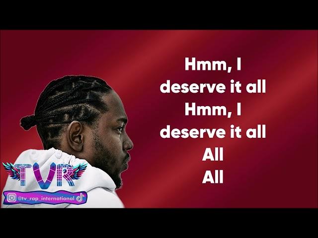 Kendrick Lamar - Man at the garden (Lyrics Video)