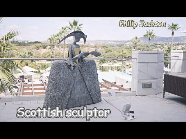 Scottish sculptor, Philip Jackson.