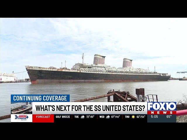 SS United States is finally in Mobile – what happens next?