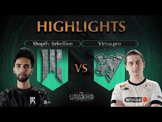 Shopify Rebellion vs Virtus.pro - HIGHLIGHTS - PGL Wallachia S1 l DOTA2