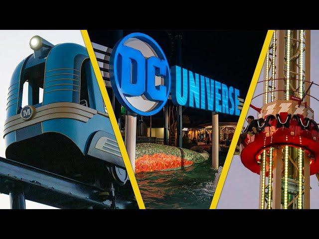 DC Universe Expansion Opens at Six Flags Fiesta Texas, First Look at Three New Rides!