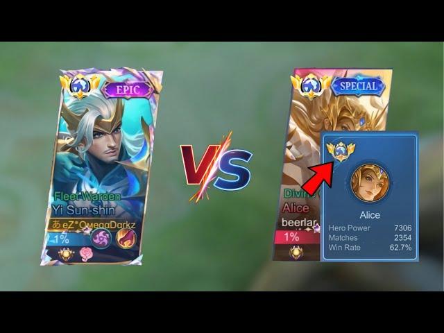 YI SUN-SHIN VS TOP GLOBAL ALICE (who will win ?)
