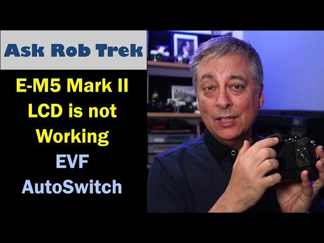 Olympus E-M5 Mark II EVF Auto Switch Not Working ep.481