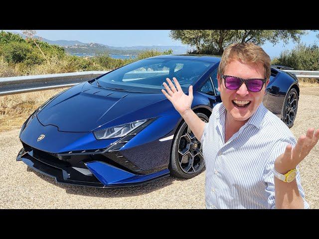 New HURACAN TECNICA FIRST DRIVE! The LAST Lamborghini V10 Supercar