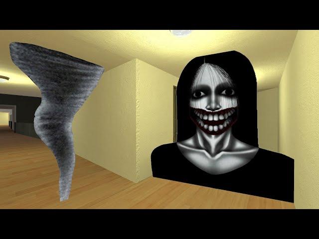 Kuchisake Onna And Tornado Nextbot Gmod