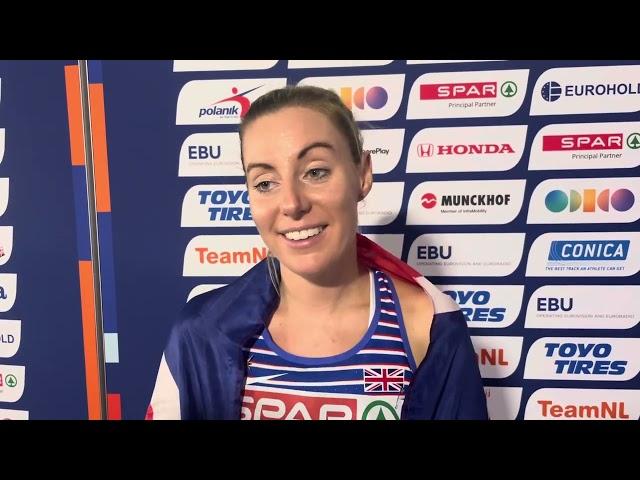 Melissa Courtney-Bryant on a bittersweet 3000m silver at the European Indoors