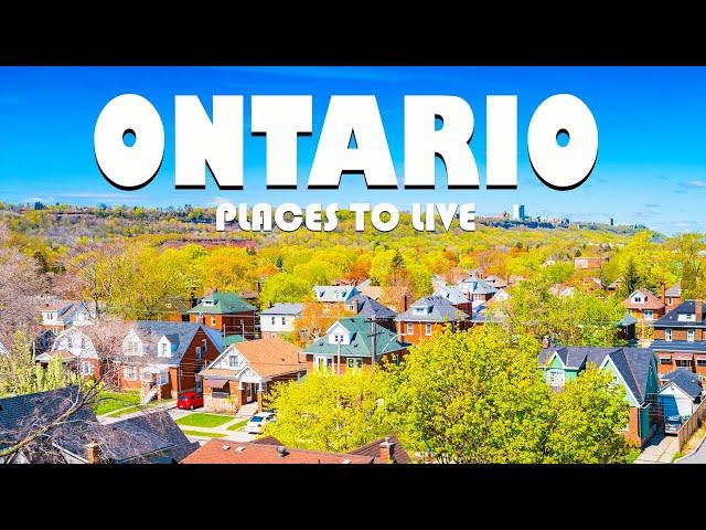 10 Best Places to Live in Ontario (Canada) ᐈ Moving to Ontario | Living in Ontario 4K ️