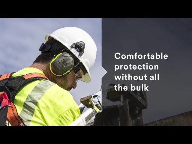 The Benefits of 3M™ Peltor™ Earmuffs X Series