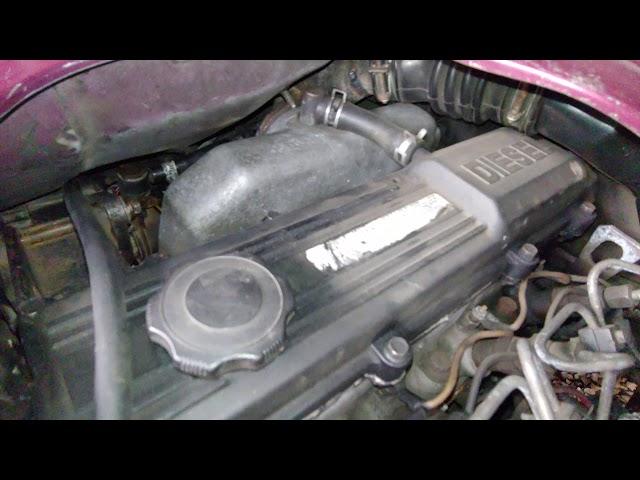 Nissan Vanette with Mazda RF Diesel Engine