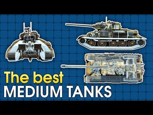 The Best Medium Tanks / War Thunder