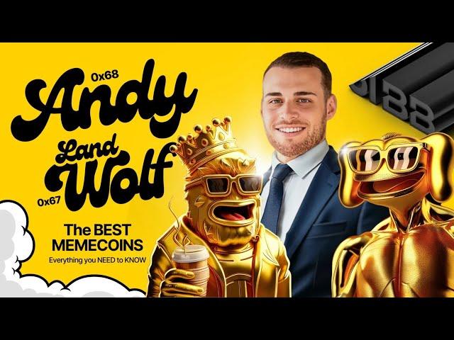 ANDY and WOLF: The best meme coins  | 10 MINUTES MAX