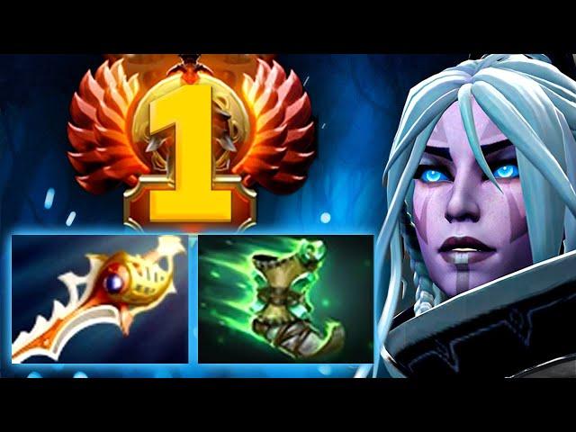 Топ 1 ранг в потной игре на Дровке! Мегакрипы это не конец - Watson Drow Ranger 7.33 DOTA 2