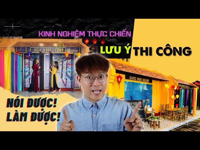 Kinh nghiệm thực chiến nghề tổ chức sự kiện chuyên nghiệp | Lưu ý thi công | Sam Sam Vlog