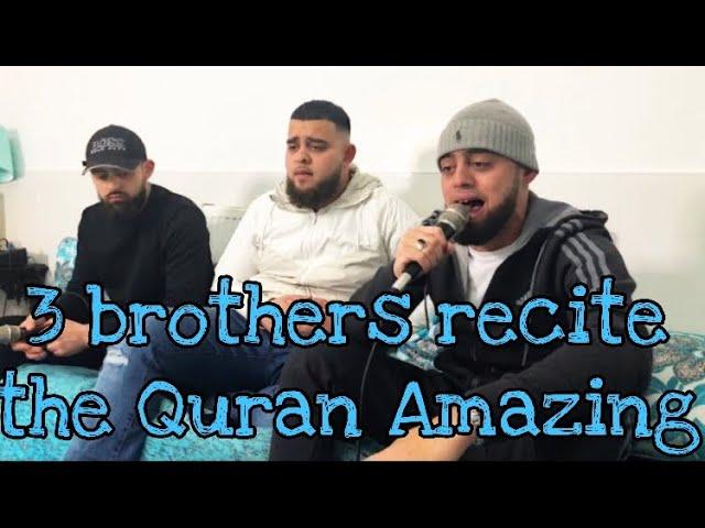 3 BROTHERS RECITE QURAN WITH AMAZING MAQAMATS |Mohammad Ayyub Asif