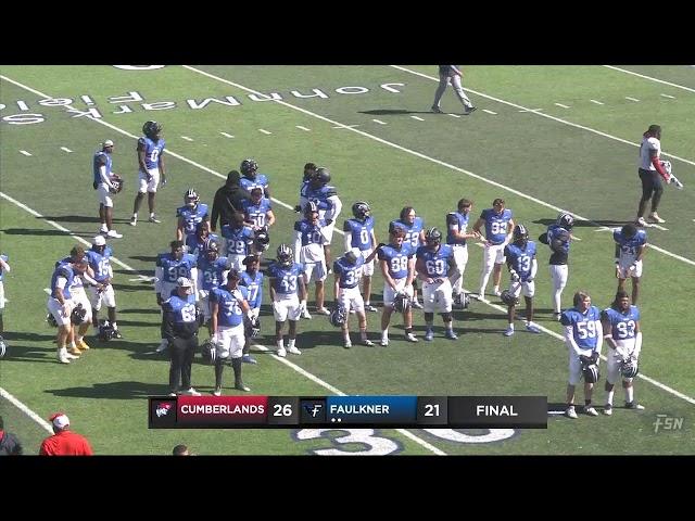 Faulkner vs Cumberlands (Football)