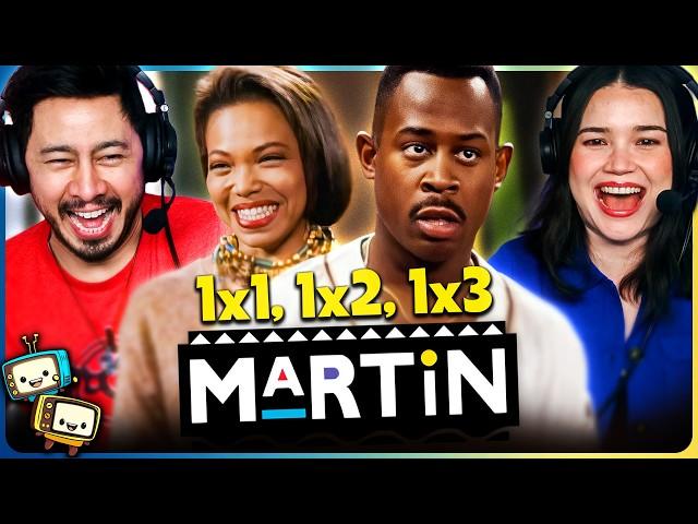 MARTIN (1992) 1x1, 1x2 & 1x3 Reaction! | First Time Watch | Martin Lawrence | Tisha Campbell
