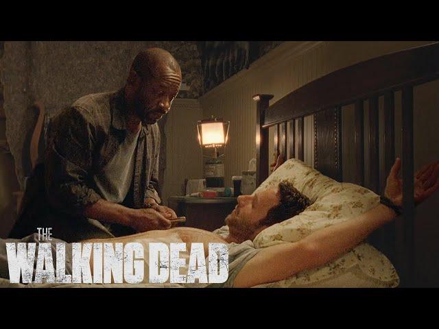 Morgan Spares Rick's Life | The Walking Dead Classic Scene