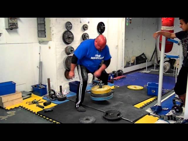 Adjustable Thick Bar 135kg Unofficial World Record Juha Harju