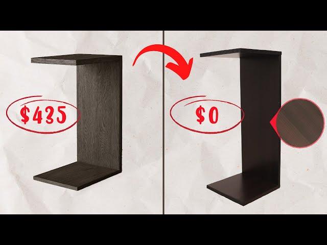 RESTORATION HARDWARE SIDE TABLE DUPE/Diy High-end Furniture Budget Home Decor