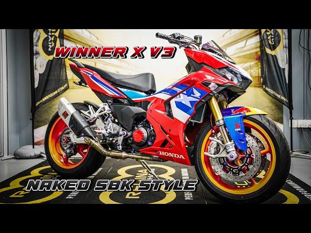 HONDA WINNER X V3 LIMITED WITH NAKED BIKE STYLE