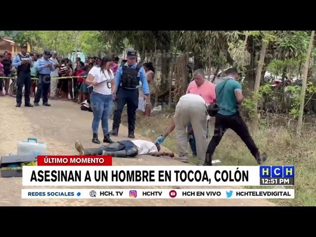 Tiroteado muere hombre en una solitaria calle de Tocoa, Colón