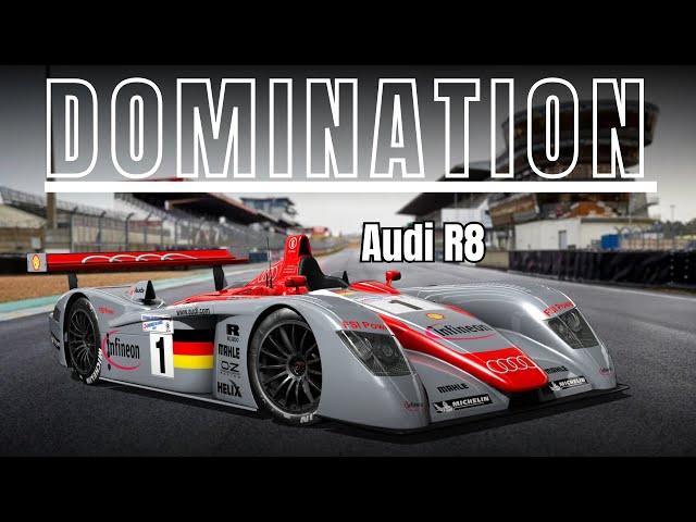 Audi's Arrival At Le Mans (Audi R8)