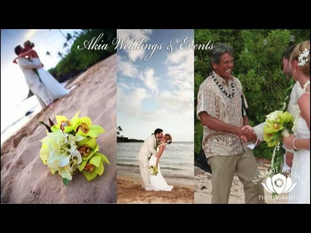 Small Maui Beach Wedding