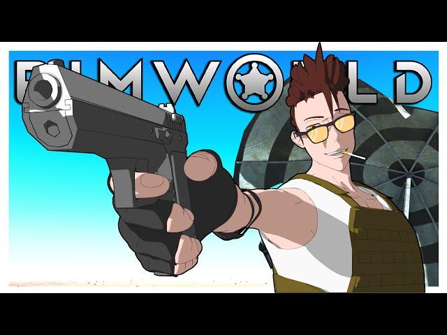 How to handle your first Raid | Rimworld Animated Episode 1