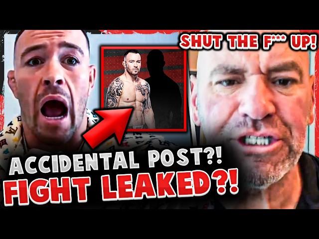 Colby Covington's NEXT FIGHT LEAKED ACCIDENTALLY!? Dana White RAGES on LIVE! UFC 306