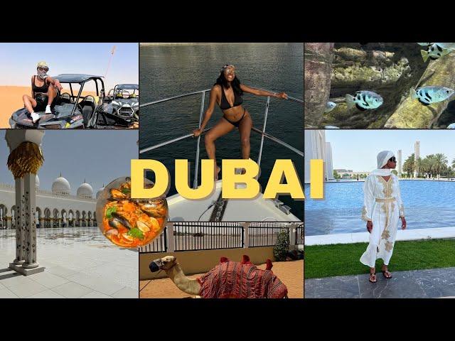 DUBAI VLOG  | A Time Was Had ! | Burj Khalifa, Desert Safari , Yacht Life, Old Souks | ShayPVlogs