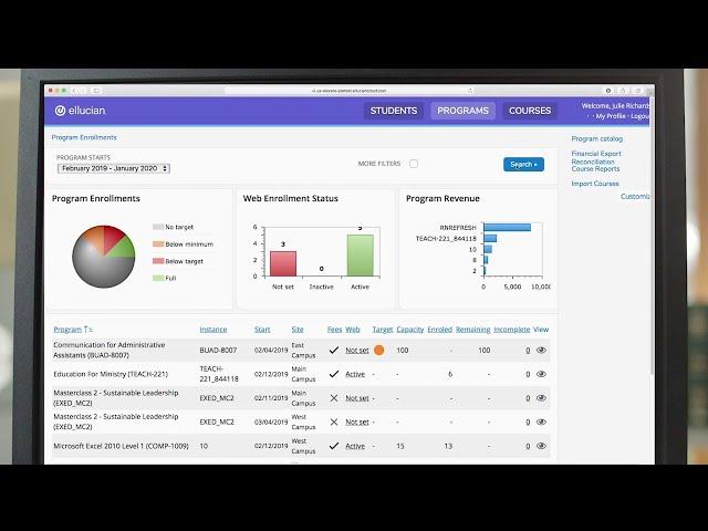Manage and grow your continuing education and workforce development programs