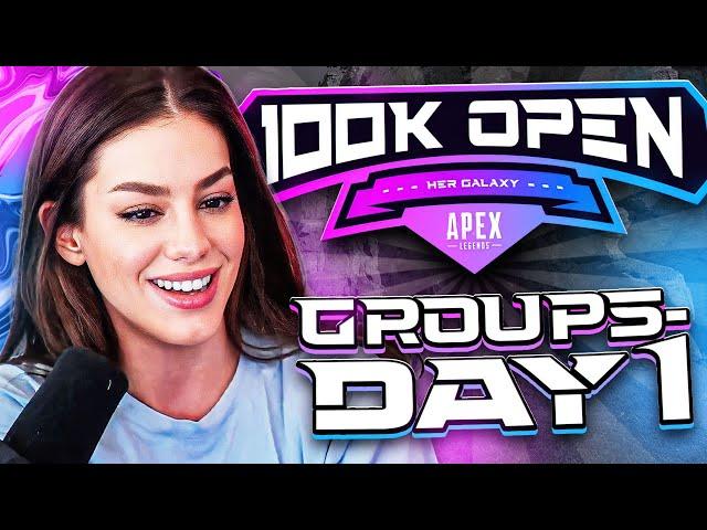 DOMINATING DAY 1 OF $100,000 HER GALAXY APEX TOURNAMENT !!! | Lululuvely | LuluLuvely Apex Legends