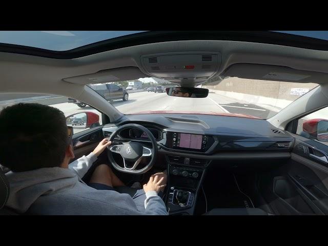 Volkswagen Travel Assist demonstration - 2022 TAOS active cruise control