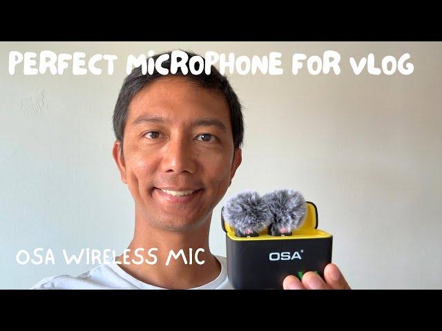 Wireless Microphone OSA Unboxing (BEST for Vlogging)