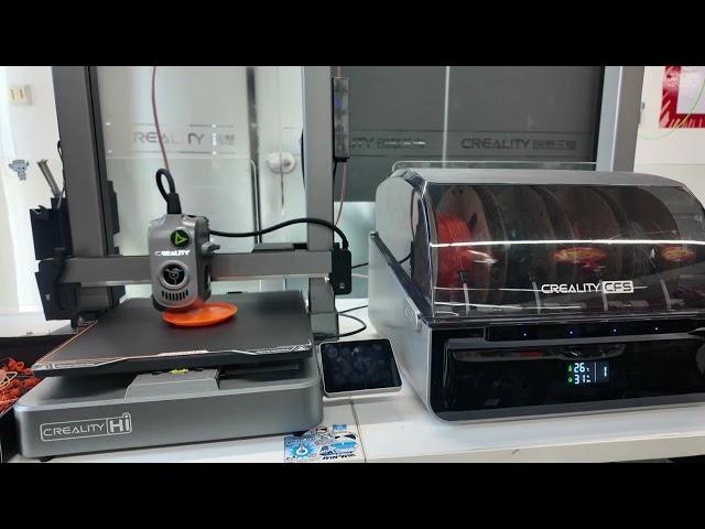 New printer alert! Creality Hi printing a bowl, let's watch! Exciting new release from @Creality3D